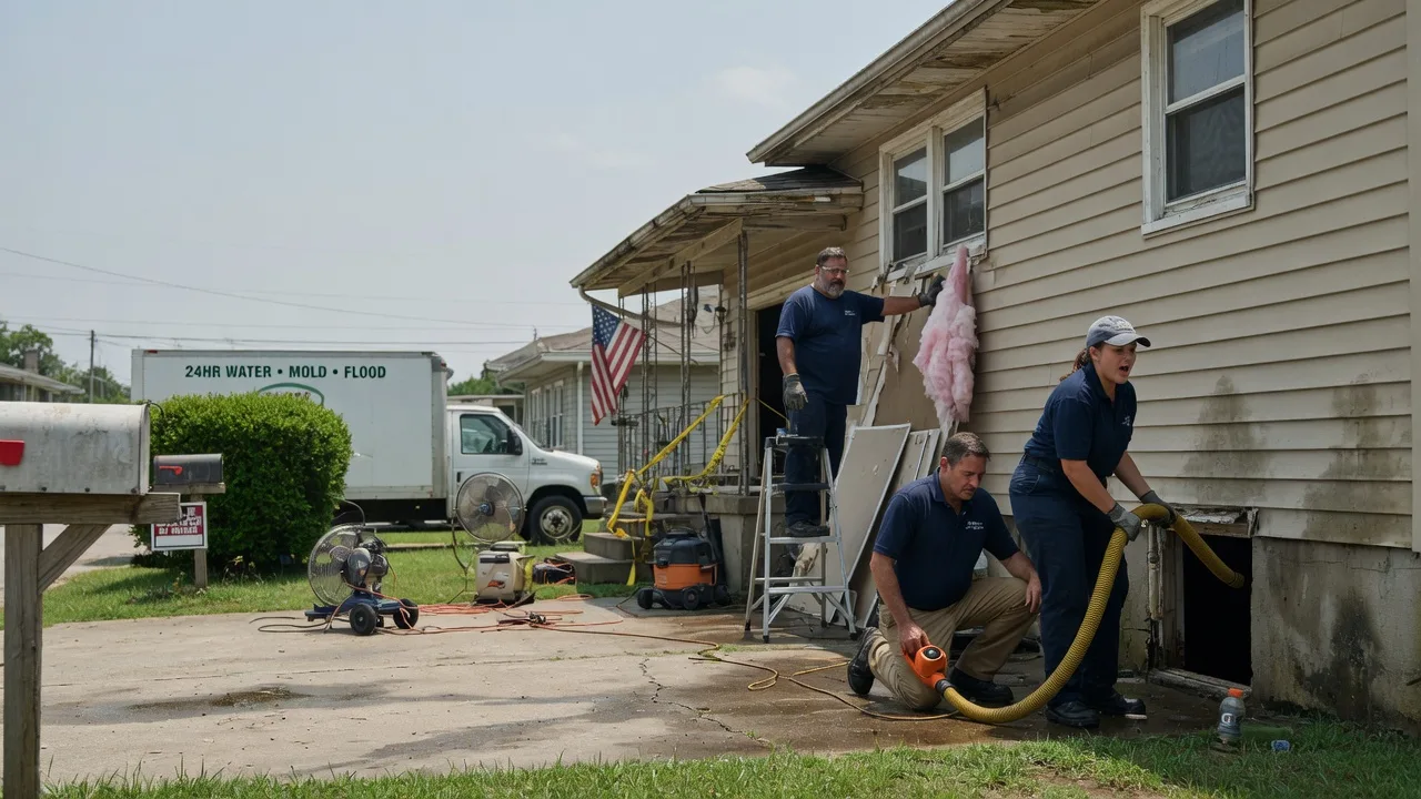 Water Damage Repair in Moreland, GA near me